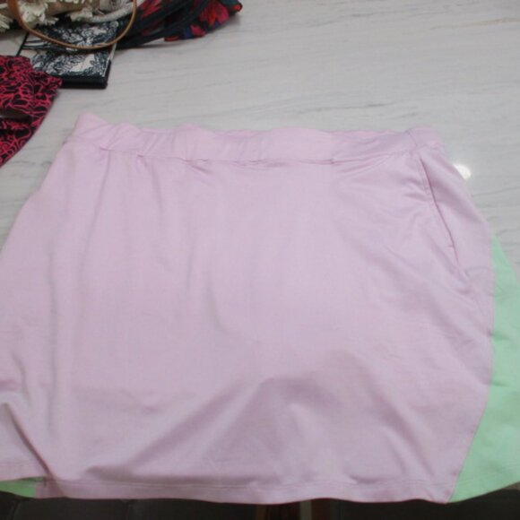 Sport Haley Golf Skirt in pink and green NWT. Sz Xlarge - Picture 4 of 9